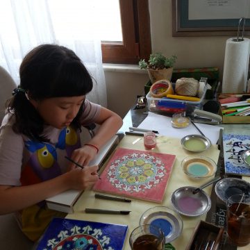 Tile Painting Lessons in Sultanahmet Istanbul