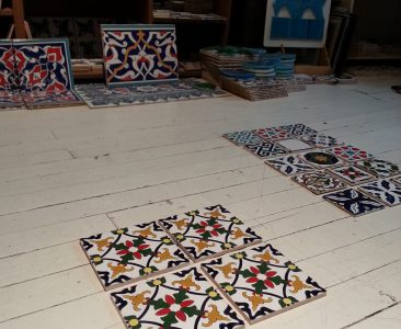 Custom made tiles for Milano – Italy
